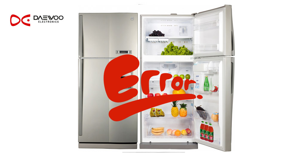 کدهای خطا و ارورهای یخچال فریزر دوو تمام مدل ها+ نحوه رفع