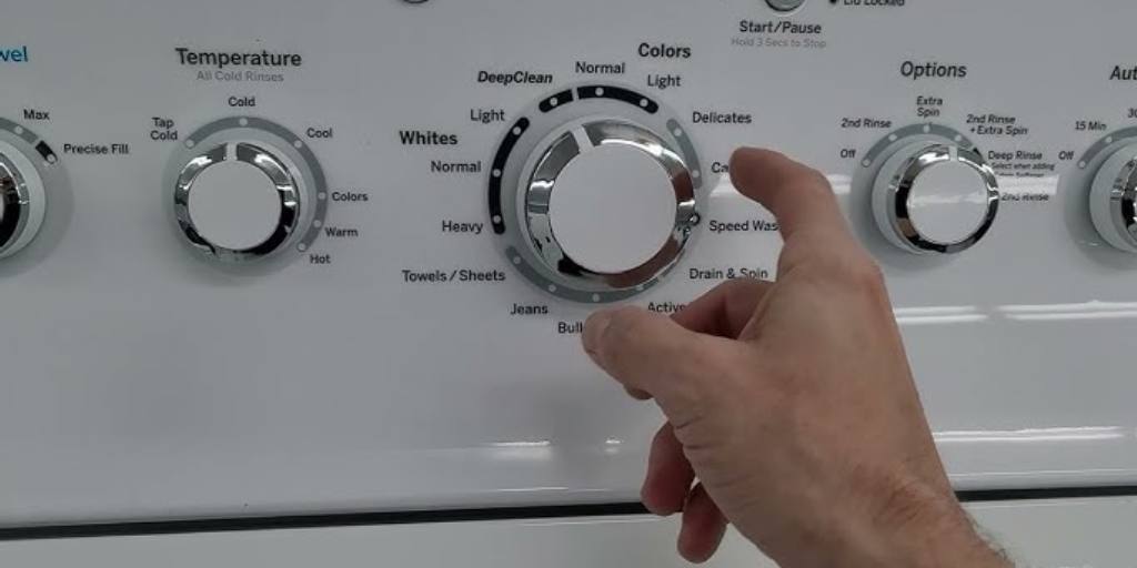 علامت ها و برنامه های شستشوی ماشین لباسشویی جنرال الکتریک قدیمی و جدید