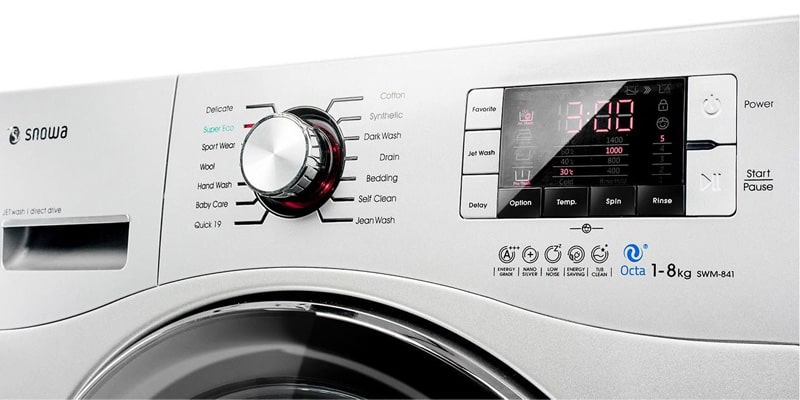 معنی کلمات روی ماشین لباسشویی تمام برندها