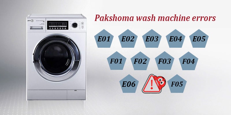 لیست کامل کدهای خطا و ارور ماشین لباسشویی پارس+ نحوه رفع
