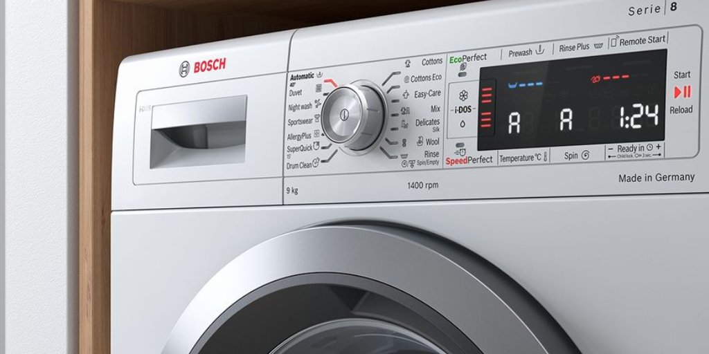 برنامه های شستشوی ماشین لباسشویی بوش قدیمی و جدید + کلمات و علامت ها