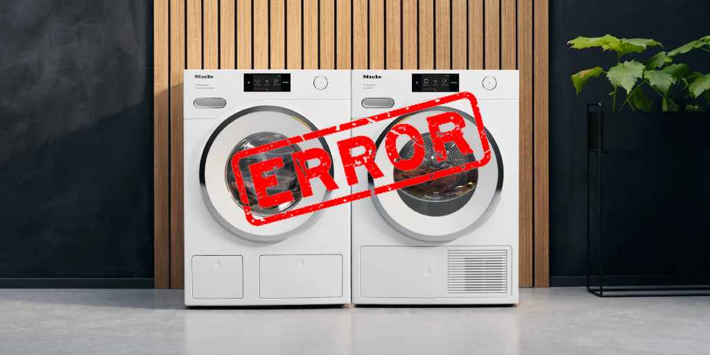 لیست کامل کدهای خطا و ارورهای ماشین لباسشویی کروپ تمام مدلها + نحوه رفع