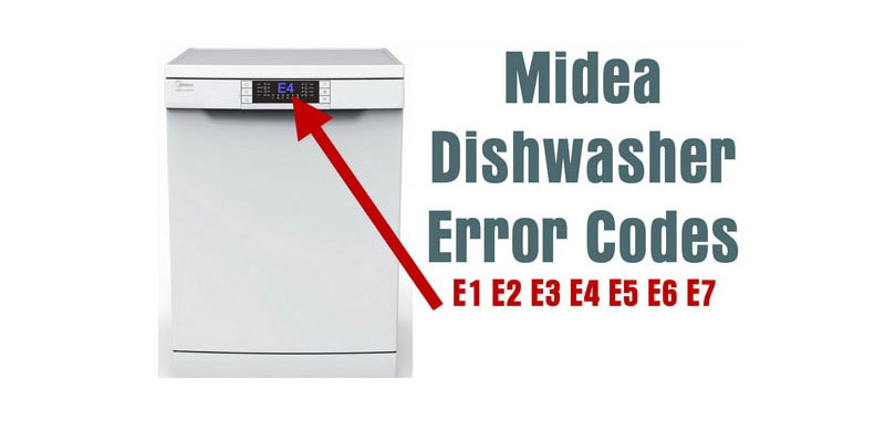 کامل ترین لیست ارور ماشین ظرفشویی مدیا تمام مدل ها + نحوه رفع