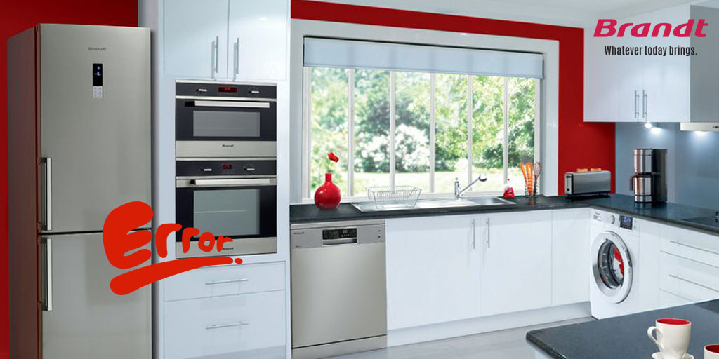 لیست کامل کدهای خطا و ارور یخچال فریزر برانت تمام مدل ها