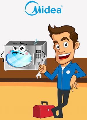 تعمیرات مایکروویو مدیا در محل