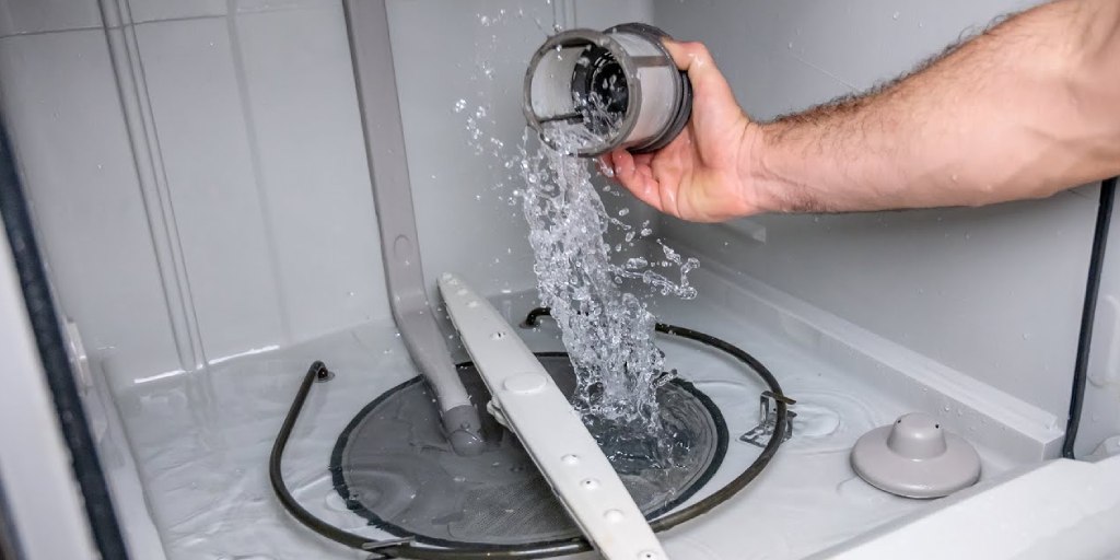 9 علت تخلیه نشدن ماشین ظرفشویی تمام برندها + نحوه رفع