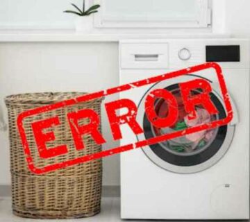 کدهای خطا و ارورهای ماشین لباسشویی هایسنس